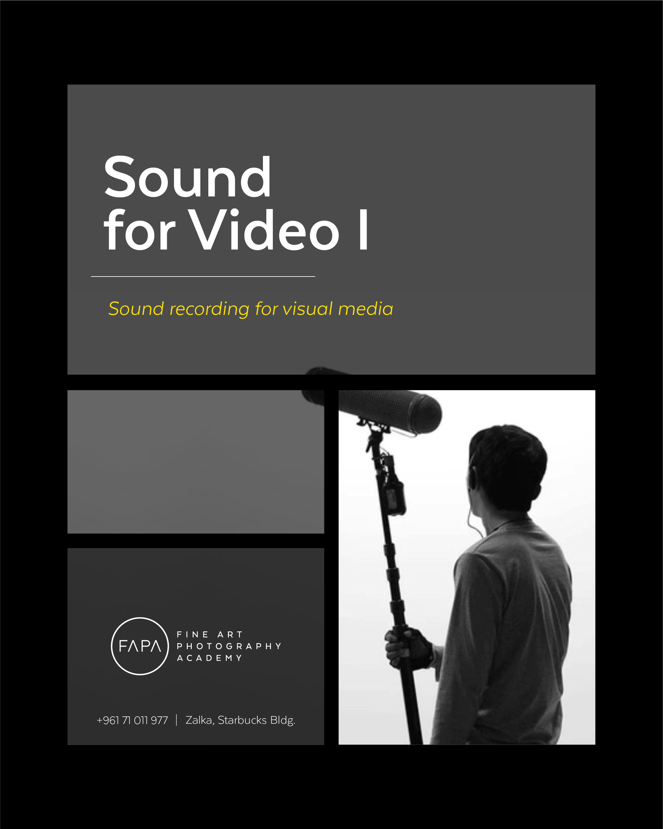 Sound for Video I